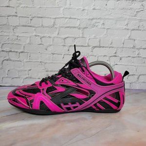 Balenciaga Pink and Black Athletic Shoes